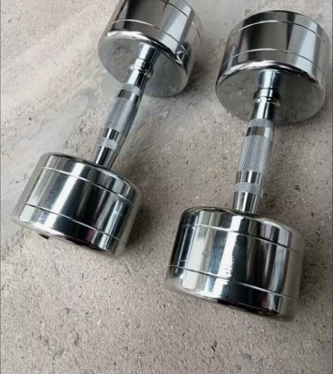 【低价处理】纯钢哑铃男士健身器材表少年亚铃...