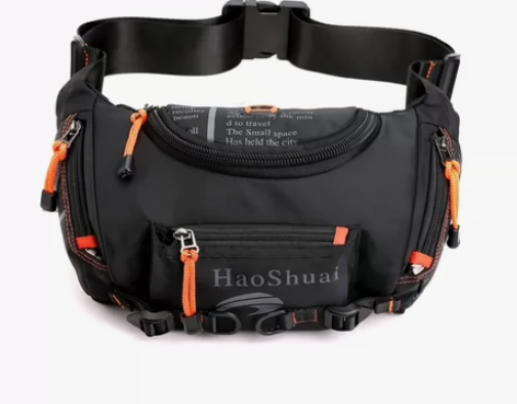 休闲多功能户外旅行运动男单肩斜挎防水胸包骑...