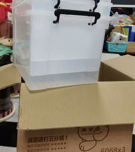 【100L包邮】禧天龙同款收纳箱大容量加厚...
