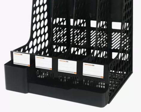 加厚文件框文件座档案资料整理文件栏收纳盒文...