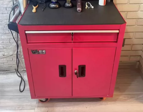 多功能零件手推车车间工具柜汽车维修工具箱置...