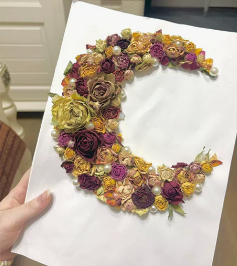 超级白菜的手工镜子碎片蝴蝶工艺品礼物摆台手...