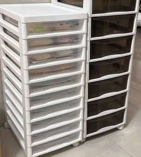 【可放A4纸】美甲饰品多格抽屉式收纳盒化妆...