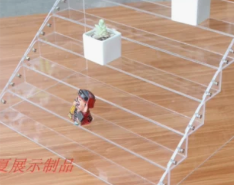 精品化妆品货 wpf手办展示台 首饰摆件储...
