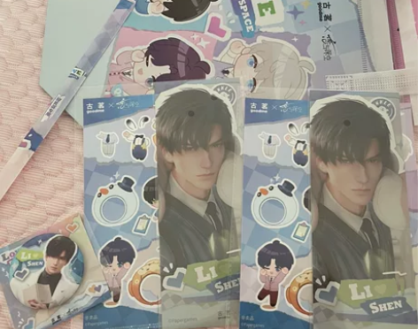 【标价包邮】全新恋与深空古茗联动黎深全套周...