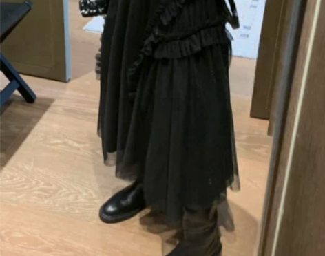 钱美西“显瘦de蛋糕纱裙” 规则百搭 重工...