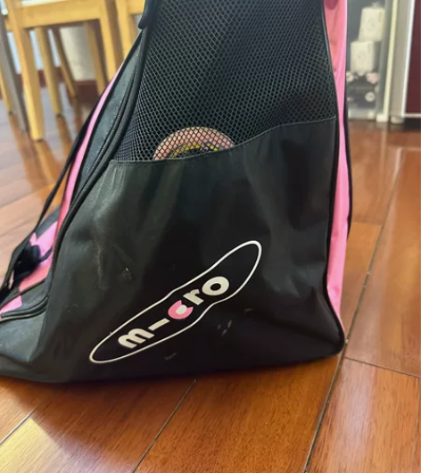 micro轮滑鞋 护具全套 几乎全新，适合...