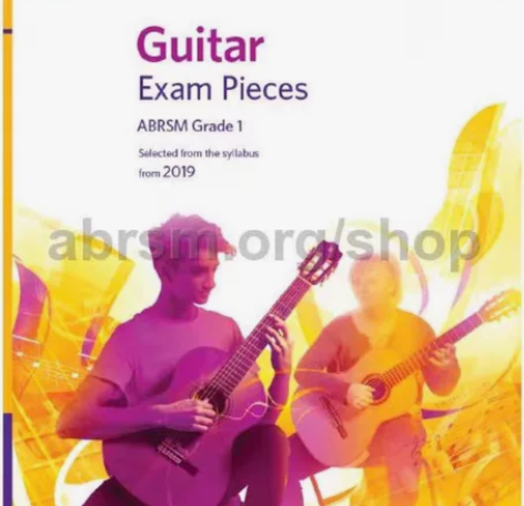 英皇ABRSM古典吉他1-5册~ 感兴趣的...