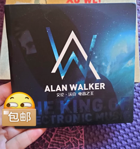 包邮价，艾伦沃克cd专辑 欧美电音DJ光盘...