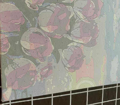 diy数字油画郁金香手工填色油彩画治愈手工...