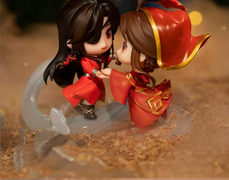 ?擎苍 天官赐福谢怜花城与君悦逢Q版手办动...