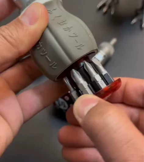 【清货】日本棘轮螺丝刀多功能组合异形螺丝刀...