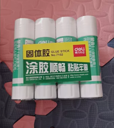 12支清仓处理得力固体胶21g强力胶棒学生...