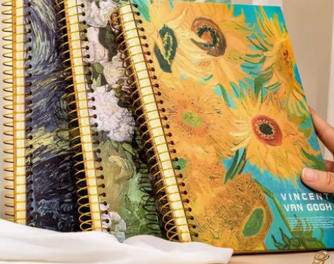 加厚16K线圈本笔记本厚本大本横线学生简约...