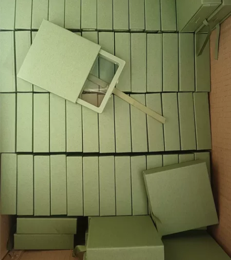 【10个10.8元包邮】抹茶绿悬浮盒+抽屉...