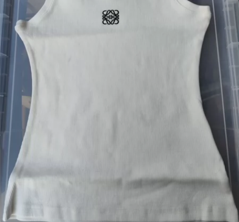 特价处理一批罗意威长款背心女黑色纯棉收腰，...