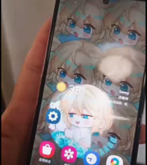 ?韩版zflip3紫色256G?一个充电器...