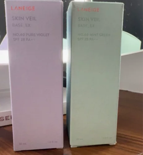 ?兰芝隔离紫色绿色 未拆封的,购买官网正品...