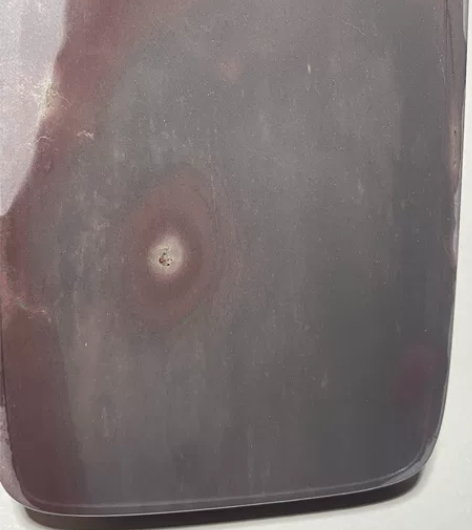 端砚麻子坑天青 浮云冻 方七寸 随形六寸 ...