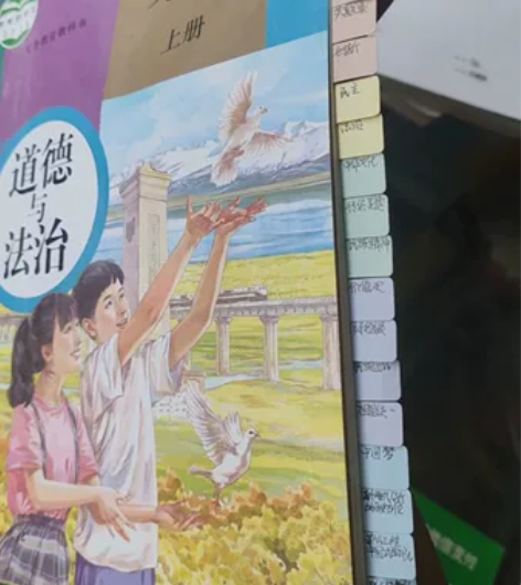 自己的道德与法治九上课本，用了三年毕业了出...