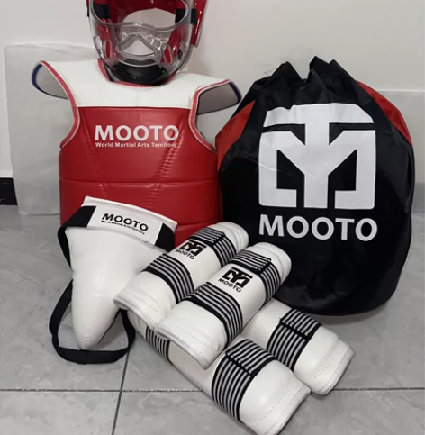 跆拳道护具全套儿童实战装备比赛型套装训练护...