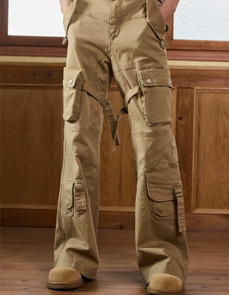 TAICHIISM多口袋成衣染水洗褪色CA...