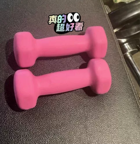 #哑铃二手【清仓】女士铸铁哑铃全新包邮女士...
