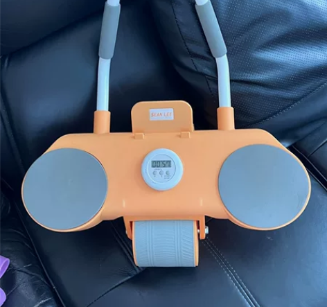 健腹轮肘撑式自动回弹四轮卷新款腹肌轮练瘦肚...