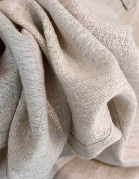 白色棉麻阔腿裤女2024年夏季薄款文艺复古...