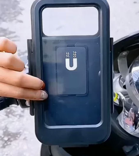 全新电动车自行车防水支架摩托车手机支架美图...