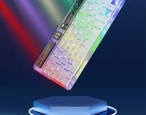 透明无线ipad蓝牙渐变键盘，支持多系统 ...