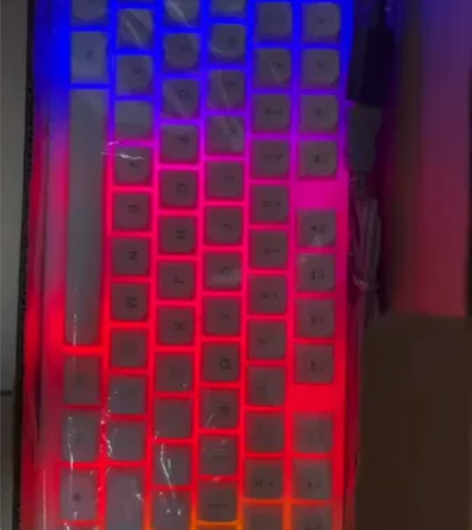 电脑键盘机械手感有线键盘台式电脑笔记本外接...