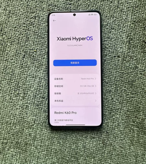 红米k60pro  8+256  黑色  ...