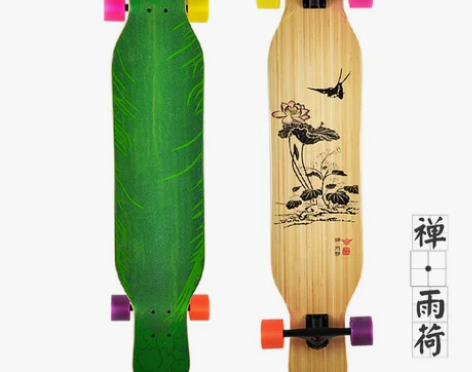 成人长板滑板女生代步刷街 韩国四轮滑板车公...