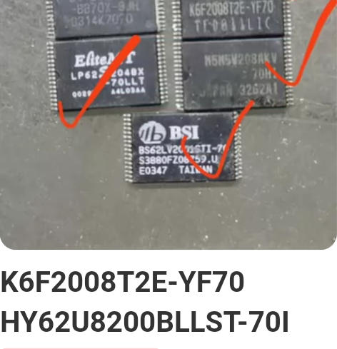 K6F2008T2E-YF70 HY62U...