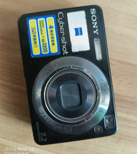 索尼W120，闪光灯坏其他功能正常使用拍照...