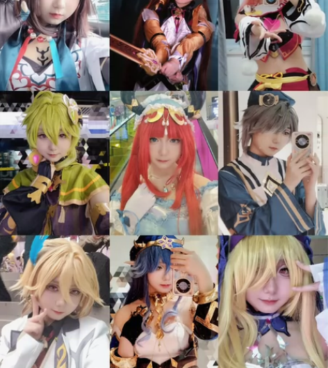 【接线上线下cos委托】 男女都接，线上线下都可，线下可/委...