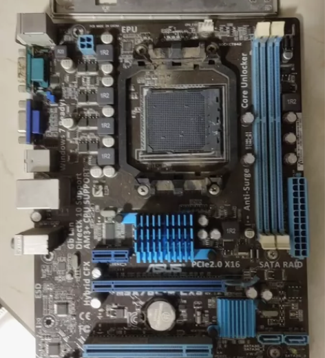 华硕m5a78l-mlx3主板功能正常仅自...