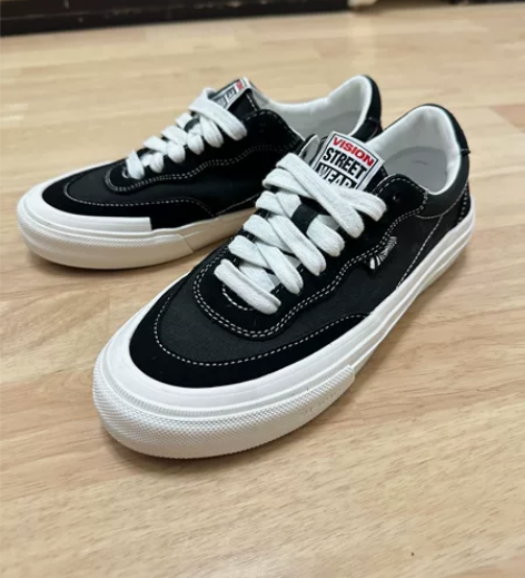 ?VISION FLAT TOP经典黑低帮...