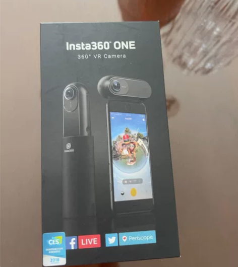 insta360全景摄像头，用过一次，图2...