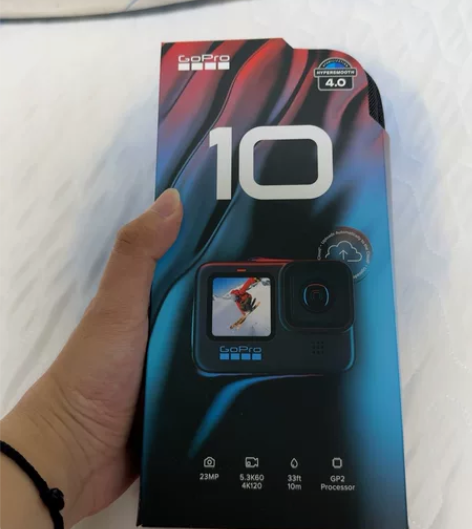 gopro 10全新无拆封 感兴趣的话点“...