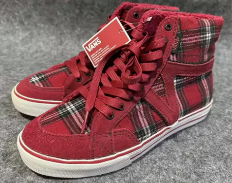 顺丰发货!Vans全新正品35 36码高帮...