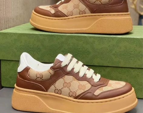 2024新款增高厚底酷奇饼干鞋男女熊猫板鞋...