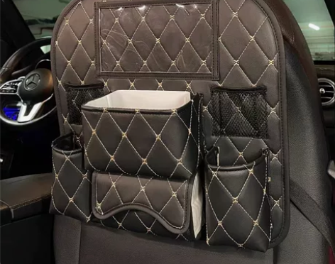 全新未使用，包邮 汽车座椅后背收纳袋车椅背...