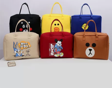 超大容量旅行包可挂行李箱出差上学不怕装不下...