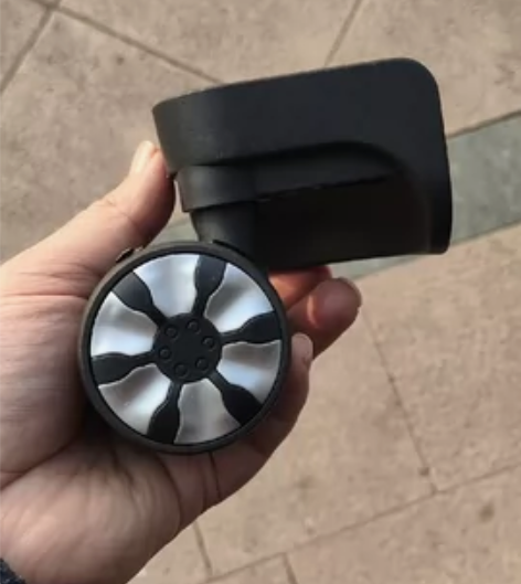 北爱旅行箱维修配件A78爱相随行李箱滑轮万...