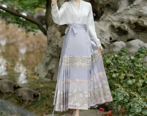 花间令汉馥马面裙女夏季新款古风日常成人上衣...