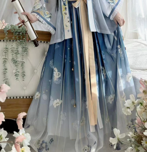 婵妙衣原创(云梦霖霖)宋制汉服女新款春季中...