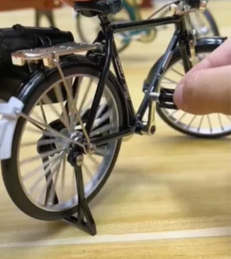 自行车模型拼装手动diy组装28单车经典怀...