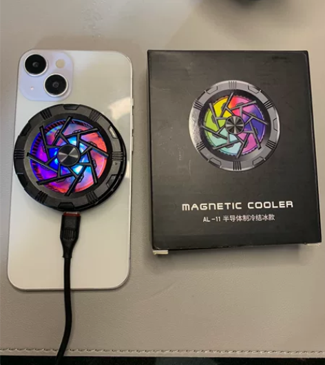 【结冰款33包邮 手机散热器半导体制冷结冰...